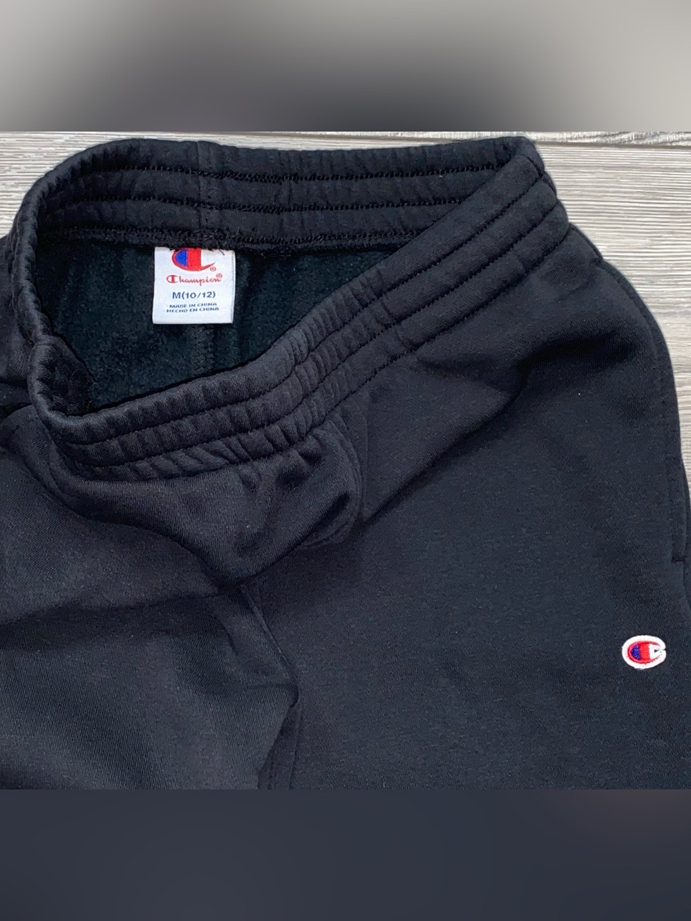 Boy’s Sweatpants Joggers Athletic Wear Pants Champion Black Under Armour 8 10/12 - Picture 11 of 11